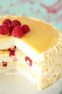 Lemon Rasperry cake 4