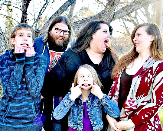 Family Funny Faces Cropped